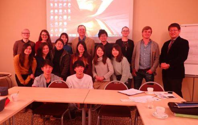 Susitikimas su Japonijos Yokohoma universiteto delegacija