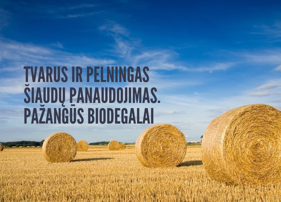 Tvaraus ir pelningo šiaudų panaudojimo projektas ūkininkams