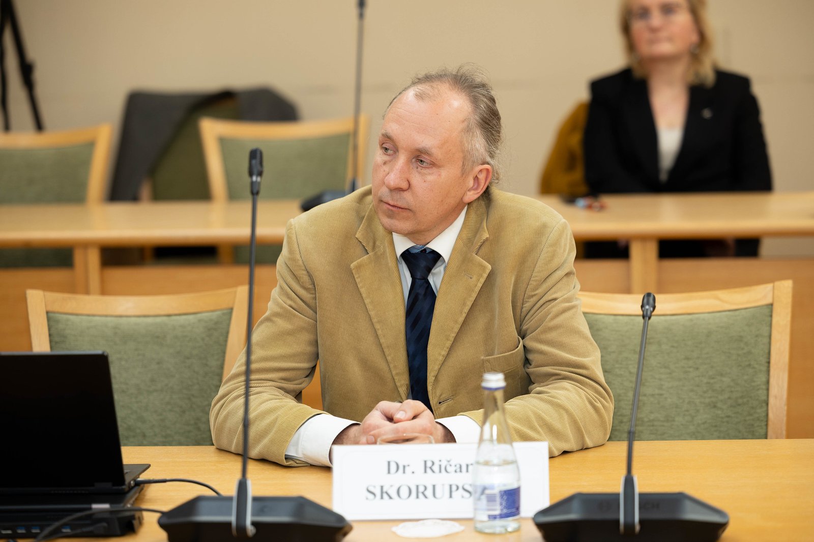 Doc. dr. Ričardas Skorupskas, VU Geomokslų instituto mokslininkas. Seimo kanceliarijos nuotr.